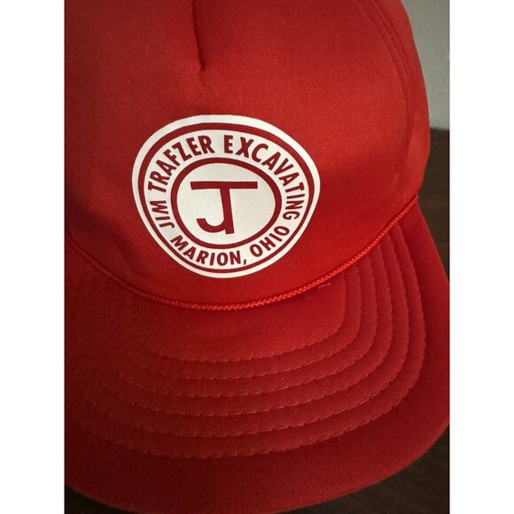 Jim Trafzer Excavating Marion Ohio Snap Back Hat - Picture 4 of 8